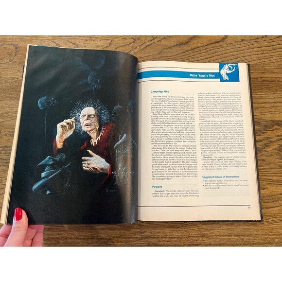 Advanced Dungeons & Dragons 2nd Edition Book Of Artifacts Hardcover - Picture 8 of 16